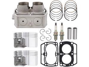 NICHE Cylinder Piston Gasket Kit for Polaris Ranger Crew 800 RZR 800 Sportsman 700 800 NICHE Cylinder Piston Gasket Kit for Polaris Ranger Crew 800 RZR 800 Sportsman 700 800