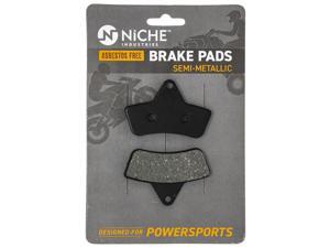 NICHE Front/Rear Brake Pad Set for Arctic Cat 1402-126 0402-882 Semi-Metallic NICHE Front/Rear Brake Pad Set for Arctic Cat 1402-126 0402-882 Semi-Metallic
