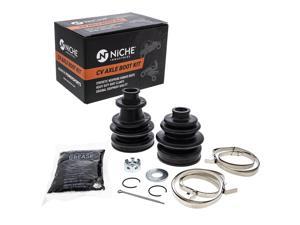 NICHE Front CV Axle Boot Kit For Yamaha 2UD-2510H-00-00 2UD-2510G-00-00 Grizzly 700 