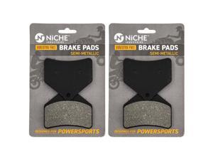 NICHE Brake Pad Set for Arctic Cat T500 Firecat 500 600 700 M1000 Lynx 2000 0702-563 Rear Semi-Metallic 2 Pack NICHE Brake Pad Set for Arctic Cat T500 Firecat 500 600 700 M1000 Lynx 2000 0702-563 Rear Semi-Metallic 2 Pack