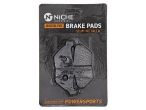 NICHE Brake Pad Set for Yamaha Raider Vmax V Star 950 Stryker FJR1300 3D8-25806-00-00 Rear Semi-Metallic NICHE Brake Pad Set for Yamaha Raider Vmax V Star 950 Stryker FJR1300 3D8-25806-00-00 Rear Semi-Metallic