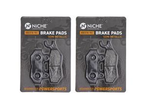 NICHE Brake Pad Set for Triumph Sprint Speed Triple Bonneville 2020071-T0301 T2020560 Rear Semi-Metallic 2 Pack