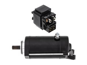 NICHE Starter Motor Solenoid Kit For 2008-2018 Kawasaki KLR650 21163-1108  21163-1217 27010-0784 Motorcycle