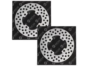 NICHE Front Brake Rotor For Yamaha Bruin 350 Grizzly 350450 400 Wolverine 350 450 Kodiak 400 450 5ND-F582T-00-00 2 Pack