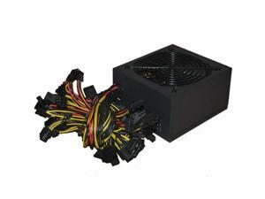 Max 2400W ATX Mining Power Supply For ETH Coin Miner 8 Graphics Cards 160V-240V
