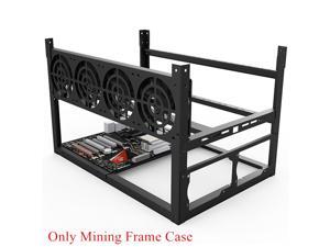 Stackable For ETH BTC Ethereum 6 / 8 GPU Open Air Mining Rig Computer Frame Case Stackable For ETH BTC Ethereum 6 / 8 GPU Open Air Mining Rig Computer Frame Case