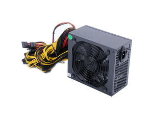 2000W Modular Power Supply For 6 GPU Rig Coin Mining Miner 95 Gold 160V-240V