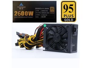 2600W Miner Computer Power Supply Module for 8 GPU Video Cards Mining BTC ETH US