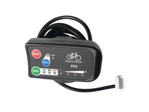 36V 48V LED Display Screen Electric Bicycle Display SM Connector for KT Controller - Easy to Install and Operate