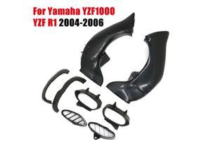 Acaigel Ram Air Intake Tube Duct Cover Fairing For Yamaha YZF1000 YZF R1 1000 20042006