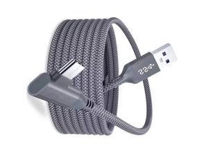 Link Cable Compatible for Oculus Quest 2, Fast Charging & PC Data Transfer USB C 3.0 Cable for VR Headset and Gaming PC 16FT(5M)