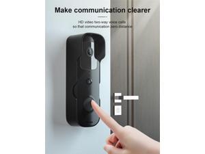 Smart Waterproof Low-power Wireless Video Doorbell Intercom Mobile Phone Monitoring Wifi Doorbell