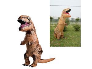 For Christmas Halloween Cosplay Party Inflatable Dinosaur Costume Adult Suit Outfit