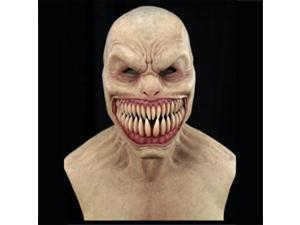 Scary Latex Headgear Full Head Mask Clown Face Cover Stalker Devil Horror Props