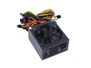 2400W Ethereum Mining Power  Supply for 6/8 GPU Eth Rig Ethereum Coin Mining Miner 96 Supply For  Gold Coin Mining Eight Graphic Cards