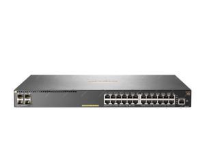 HPE Aruba 2930F 24G PoE+ 4SFP+ - switch - 24 ports - managed - rack-mountabable JL255A