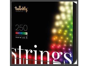 Twinkly 250 LED RGB Multicolor & White 65.5 ft. String Lights, WiFi Controlled