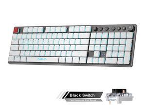 AULA F2090 Mechanical Gaming Keyboard Ultra-thin 104 Keys with 3 Modes(wired+2.4G+bluetooth) Easy-Switch Suitable for PC/MAC/I0S/ Android /Windows AULA F2090 Mechanical Gaming Keyboard Ultra-thin 104 Keys with 3 Modes(wired+2.4G+bluetooth) Easy-Switch Suitable for PC/MAC/I0S/ Android /Windows