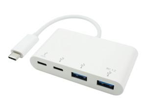 USB-C to 2 Port USB 3.0 + 2 X USB-C PD Charging Port (100W) Hub
