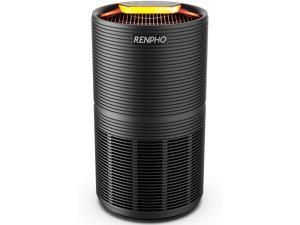 RENPHO Air Purifier for Home Large Room H13 True HEPA Filter CADR 300m³/h, Air Purifier for Smoke, Allergies and Pet Dander, Eliminates Mold, Pollen, Dust, Odor, Quiet Sleep Mode, Ozone Free