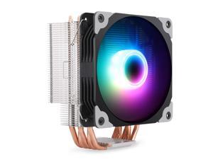 Segotep CPU Cooler, 5 CDC Heatpipes, Quiet 120mm PWM Fan, RGB Edition CPU Air Cooler, Aluminum Fins Heatsink, Hydraulic Bearing, RGB Lighting Water Cooling Kit for AMD AM4 /Intel LGA1151 Segotep CPU Cooler, 5 CDC Heatpipes, Quiet 120mm PWM Fan, RGB Edition CPU Air Cooler, Aluminum Fins Heatsink, Hydraulic Bearing, RGB Lighting Water Cooling Kit for AMD AM4 /Intel LGA1151