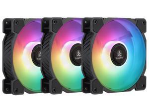 Segotep RGB Case Fans, 120mm ARGB Fans PC Fans LED Colorful Fans, 12cm Computer Case Fan, 5V ARGB Motherboard Sync, Hydraulic Silent Bearing, Water Cooling Kit 3 Pin Interface, 3 Pack BF Segotep RGB Case Fans, 120mm ARGB Fans PC Fans LED Colorful Fans, 12cm Computer Case Fan, 5V ARGB Motherboard Sync, Hydraulic Silent Bearing, Water Cooling Kit 3 Pin Interface, 3 Pack BF