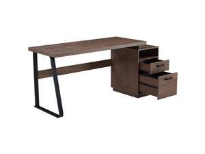 65 inch Home Office Computer Desk Gaming Desk Large Workstation Writing Study Table with Drawers and Hanging Letter-size Files 65 inch Home Office Computer Desk Gaming Desk Large Workstation Writing Study Table with Drawers and Hanging Letter-size Files