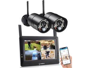 SEQURO GuardPro Wireless Security Camera System with 7 Inch Monitor SEQURO GuardPro Wireless Security Camera System with 7 Inch Monitor
