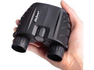 Binoculars for Adults, High Powered Compact 10x25 Binoculars Pocket for Concerts, Theater, Travel, BAK-4 Roof Prism FMC Lens Kid Binoculars for Bird Watching (0.53lb), SkyGenius Binoculars for Adults, High Powered Compact 10x25 Binoculars Pocket for Concerts, Theater, Travel, BAK-4 Roof Prism FMC Lens Kid Binoculars for Bird Watching (0.53lb), SkyGenius