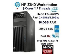 HP Z640 Demon SSD Workstation PC (Fast 6-Core 2.40Ghz@3.20Ghz E5 V3 Xeon/16GB Ram/256.0GB SSD/2.0GB AMD Radeon/W10)-Refurb HP Z640 Demon SSD Workstation PC (Fast 6-Core 2.40Ghz@3.20Ghz E5 V3 Xeon/16GB Ram/256.0GB SSD/2.0GB AMD Radeon/W10)-Refurb