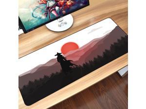 Lockedge Mouse Pad Non-Slip Computer Gamer Keyboard XL Mousepad Natural Rubber Large Soft Desk Mat for Gaming Laptop Table Pads