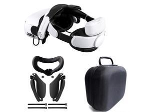 For Oculus Quest 2 BOBOVR M2 Pro Head Strap VR Headset Battery Elite Halo Strap Battery Pack Controller Cover Carrying Case Bag