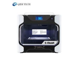 QIDI TECH i-fast 3D Printer Large Size 330*250*320mm dual extruder with extra a set of High temperature extruder PC Nylon Carbon fiber QIDI TECH i-fast 3D Printer Large Size 330*250*320mm dual extruder with extra a set of High temperature extruder PC Nylon Carbon fiber