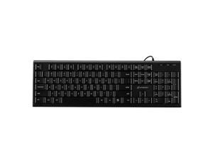 JITOPKEY Keyboard Ultra-Thin Low Profile Keycaps Design with 59 Inches Cable, US Layout Wired Computer Keyboard with Foldable Stands, USB Keyboard Compatible with Windows/Laptop/Desktop/PC