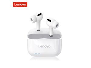 Lenovo LP1S TWS Earbuds Bluetooth 5.0 True Wireless Headphones Touch Control Sport Headset IPX4 Sweatproof In-ear Earphones with Mic 250mAh Charging Case (White) Lenovo LP1S TWS Earbuds Bluetooth 5.0 True Wireless Headphones Touch Control Sport Headset IPX4 Sweatproof In-ear Earphones with Mic 250mAh Charging Case (White)