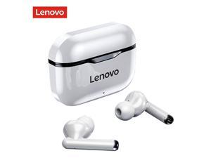 Lenovo LP1 TWS Earbuds Bluetooth 5.0 True Wireless Headphones Touch Control Sport Sweatproof Headset 300mAh Charging Box HIFI Stereo Sound Earphones with Mic (Black/White) Lenovo LP1 TWS Earbuds Bluetooth 5.0 True Wireless Headphones Touch Control Sport Sweatproof Headset 300mAh Charging Box HIFI Stereo Sound Earphones with Mic (Black/White)