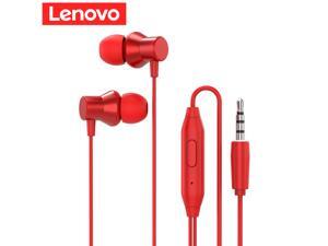 Lenovo HF130 In-ear Wired Earbuds Sound Heavy Subwoofer Driver Stereo Earphones Sports Earbuds with Mic 3.5mm Plug Headset (Red) Lenovo HF130 In-ear Wired Earbuds Sound Heavy Subwoofer Driver Stereo Earphones Sports Earbuds with Mic 3.5mm Plug Headset (Red)