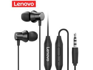 Lenovo HF130 In-ear Wired Earbuds Sound Heavy Subwoofer Driver Stereo Earphones Sports Earbuds with Mic 3.5mm Plug Headset (Black) Lenovo HF130 In-ear Wired Earbuds Sound Heavy Subwoofer Driver Stereo Earphones Sports Earbuds with Mic 3.5mm Plug Headset (Black)