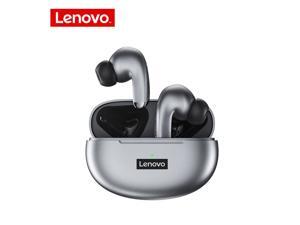 Lenovo LP5 Wireless Earphone Bluetooth 5.0 Headset Low Delay Stereo Heavy Bass Mini TWS Noise Cancelling Headphones Waterproof Sports Earbuds with Microphone (Grey) Lenovo LP5 Wireless Earphone Bluetooth 5.0 Headset Low Delay Stereo Heavy Bass Mini TWS Noise Cancelling Headphones Waterproof Sports Earbuds with Microphone (Grey)