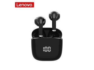Lenovo XT83 Pro True Wireless Bluetooth 5.1 Headphones LED Intelligent Power Display Bluetooth Earphones with Dual Mics Noise Reduction Headsets Touch Control Earbuds (Black)