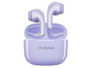 2022 New Lenovo Thinkplus LP40 Pro TWS Wireless Earphones Bluetooth 5.1 Headphones Stereo HiFi 3D Sound Noise Reduction Headset Sports Earbuds with Mic (Purple)