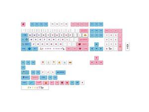 143 Keys Pixel Wars Keycap Set Cherry Profile PBT Sublimation Keycaps for Mechanical Keyboards