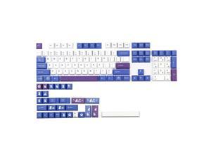 137 Keys Rabbit Keycap Set Cherry Profile PBT Sublimation Custom Keycaps for Mechanical Keyboards