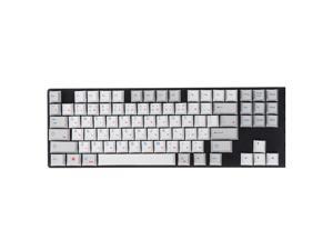 96 Keys Grey Keycap Set Cherry Profile PBT Sublimation Japanese Keycaps for Mechanical Keyboard