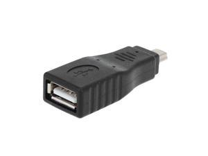 Mini USB Female To Male OTG Adapter Plug For