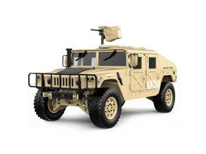 P408 1/10 2.4G 4WD 16CH 30km/h RC Model Car U.S.4X4 Military Vehicle Truck without Battery Charger