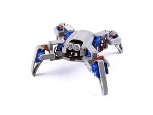 DIY Quadruped Spider Robot Kit STEM Crawling Robot for Programming