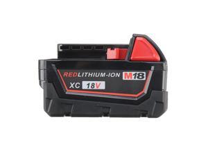2Pcs 18V 30405060Ah Battery Replacement For Milwaukee M18 48111850 48111852 48111820 48111860 48111828 48111110 Cordless Battery Tools