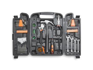 53pc Household Tools Set Tools Kit Hardwearing Steel Feature Soft-grip Moulded Handles Tools Kit