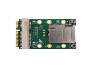 PCI-E Adapter Riser Card with SIM Slot for 3G/4G WWAN LTE WLAN CDMA HSPA MODEM GPS Card PC Accessories
